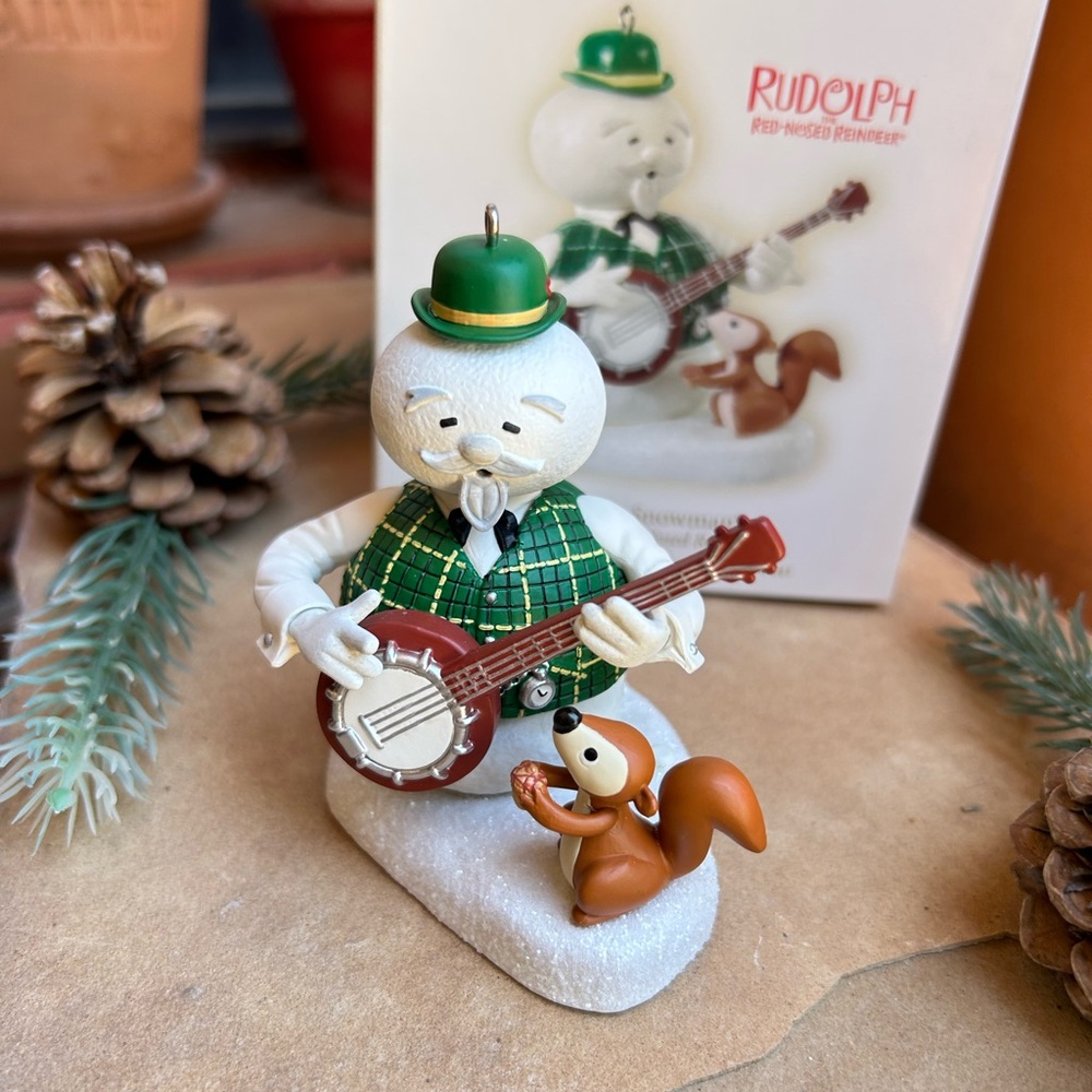 Hallmark Sam the Snowman the Rudolph Collection Keepsake Ornament New in Box - Picture 6 of 11